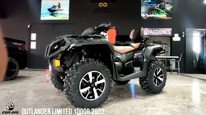 Can am outlander 1000 max limited 2022