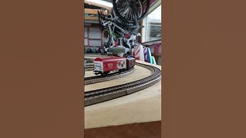 Marklin analog shunter diesel and 2-6-0 steam train going past #marklin #train #railway