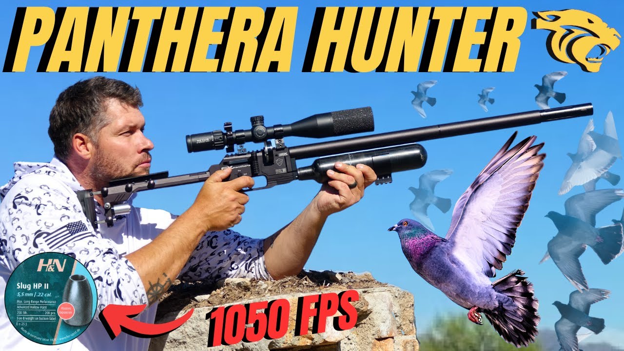 LONG RANGE PANTHERA AIRGUN HUNTING I AIRGUN FARMYARD PEST CONTROL YouTube