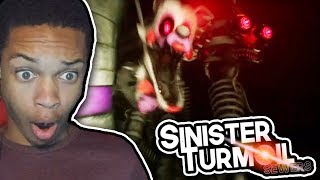 Fnaf Sinister Turmoil Sewers - Gameplay Teaser Trailer Reaction Mangle In The Sewer