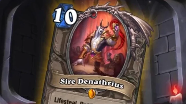 Sire Denathrius REVEALED - a Total Game Changer? Hearthstone Murder at Castle Nathria - DayDayNews