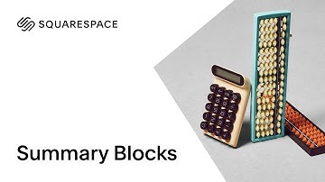 Summary Blocks | Squarespace 7.0