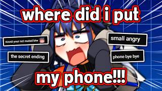 Kronii Crashes Out After Losing Her Phone and Being Unable to End the Stream...