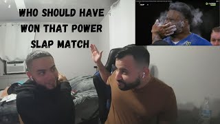 Hawaiian Hitman Vs Eviahn Scott Power Slap Reaction
