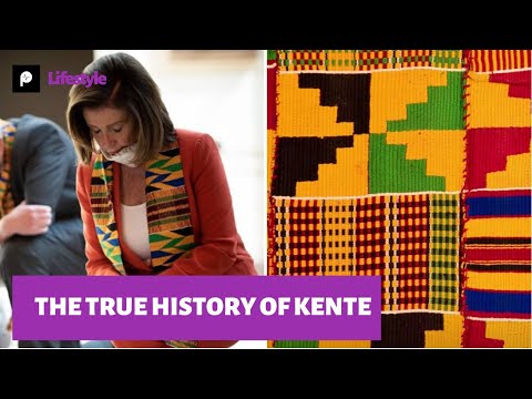 Video: Când a fost creată prima dată stofa kente?