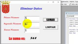 Visual Basic 6.0 - Limpiar y Operaciones matemáticas