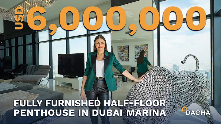 Explore the Unbelievable Luxury of This Dubai Marina Penthouse!