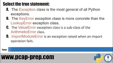 Python PCAP certification - Practice Tests. Sample Question #8. www.pcap-prep.com