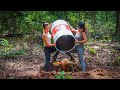 Survival Skills - Grill Chicken Whole By Simple Bucket Best Of The World | Free New Life