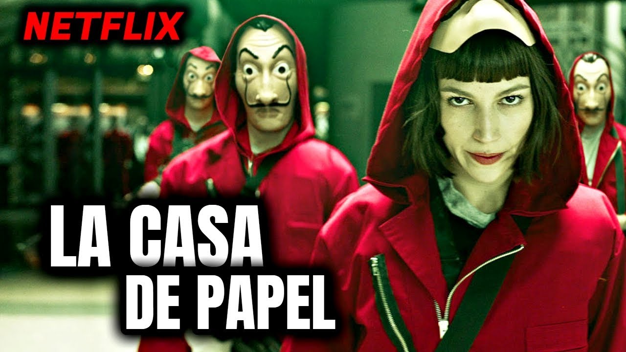 Quando a 2 temporada de LA CASA DE PAPEL chega na Netflix YouTube Quando a 2 temporada de LA CASA DE PAPEL chega na Netflix YouTube