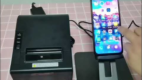 How to set WIFI AND LAN FOR POS80 Thermal Printer