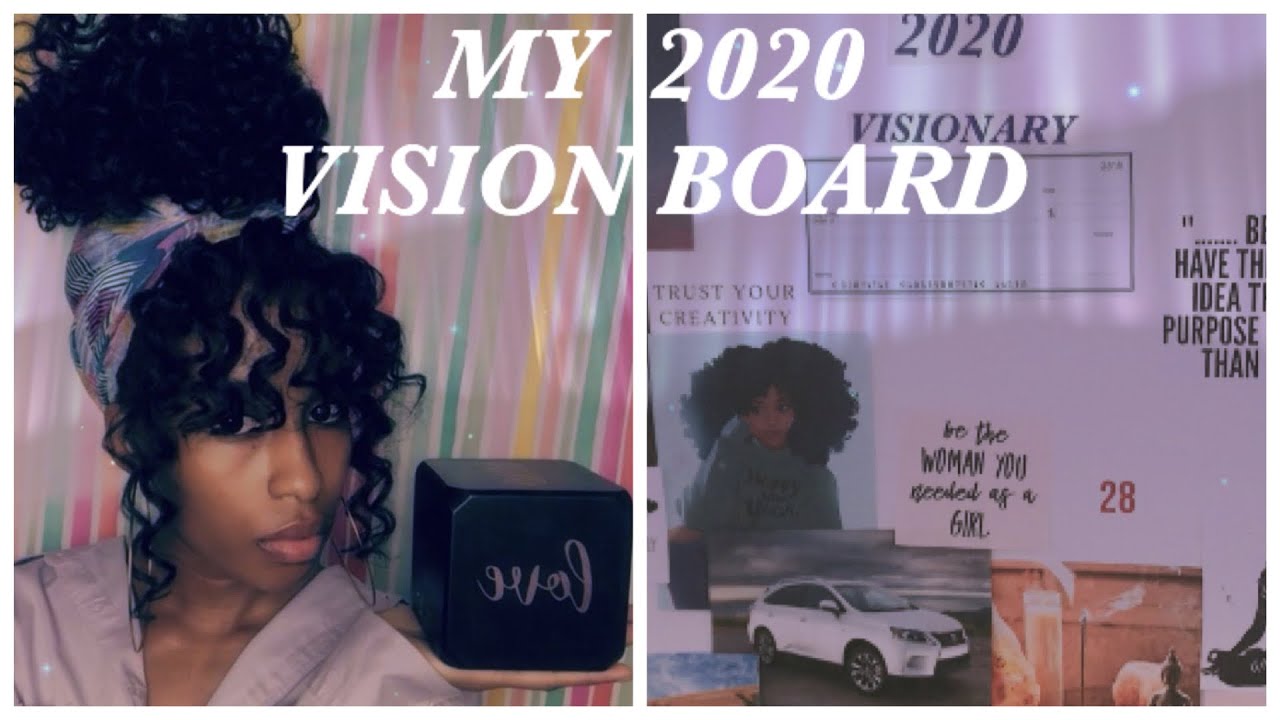 2020 VISION BOARD | LAW OF ATTRACTION | DREAM BOARD - YouTube