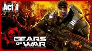 The Boys attempt Act 1 of Gears of War: Ultimate Edition on insane difficulty.