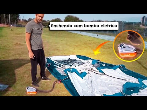 Vídeo: As tendas de ar berghaus vêm com bomba?