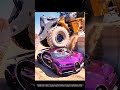 휠로더 vs 부가티 시론 #worker #process #heavyequipment #hypercar #3d