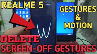 How to Delete Screen Off Gestures in Realme 5 | Realme 5 Tips and Tricks screenshot 5