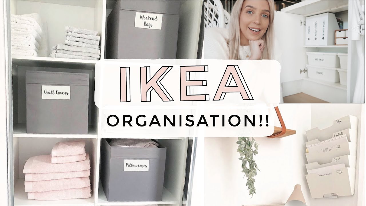 7 MUST-HAVE Ikea Organization Hacks that are under $20  Ikea organization,  Ikea kitchen storage, Ikea organization hacks