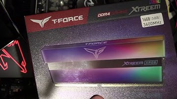 Overclocking 2x8GB 3600 CL14 Teamgroup T-force Xtreem ARGB RAM on the Gigabyte Z490 Aorus Master