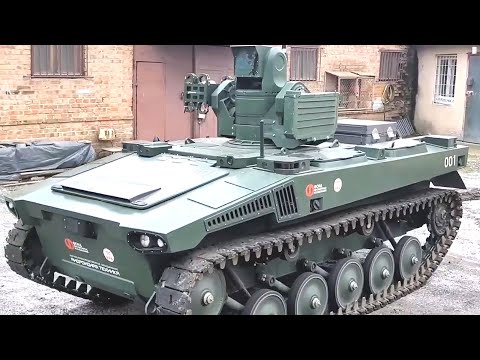 Боевые роботы "Маркер" прибыли на Украину
