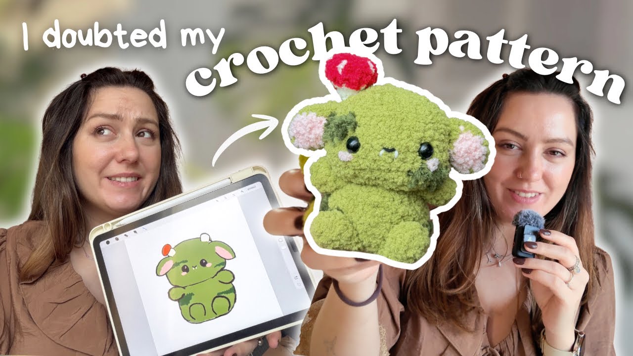 Crocheting the hardest forest plushie ❀ Part 2 ❀ Full Day In A Life