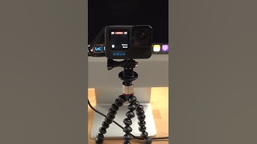 How to use your GoPro as Webcam | Hero 11, 10,  9 & 8 #shorts