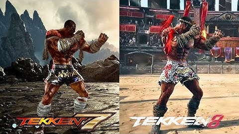 Tekken 7 vs Tekken 8 - Fahkumrum Comparison