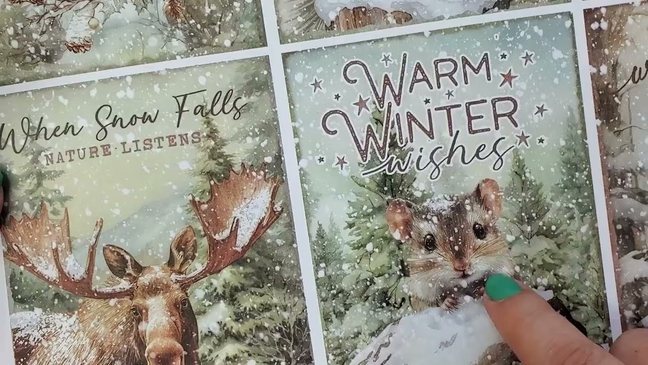 New Ciao Bella Paper Forest Tales Collection Let's See!!!!