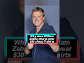 Why does William Zabka, worth $4 million, always wear $30 cheap T-shirts