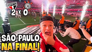 SÃO PAULO NA FINAL DA COPA DO BRASIL E EU TAVA DENTRO DO CAMPO!! Sao Paulo x Corinthians