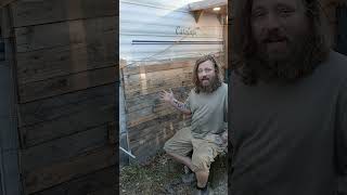 anyone heard of shiplap?? #diy #offgrid #doggo #farmlife #homestead #pallet #palletprojects #puppy