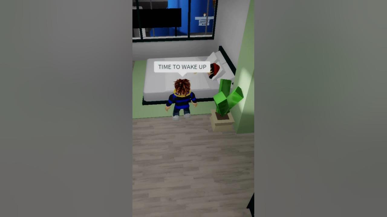 chrissy wake up roblox version #shorts #roblox