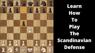 How To Play The Scandinavian Defense Chess Opening Complete Guide - The Chessed