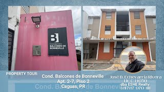 Venta apartamento accesible en Cond Balcones De Bonneville en Caguas PR info text/WA al 787-970-1111