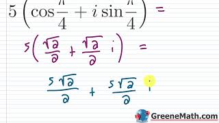 Converting Between Polar Form and Rectangular Form Practice Test Full Solutions