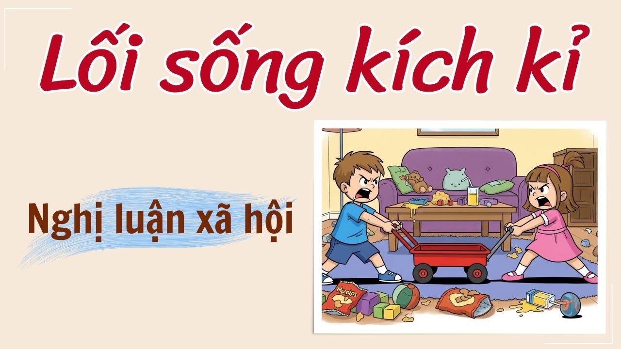 Nghị luận xã hội về LỐI SỐNG ÍCH KỈ của một bộ phận giới trẻ hiện nay