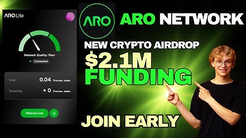 ARO Network Airdrop | Join Early & Run Node | New Crypto Airdrop