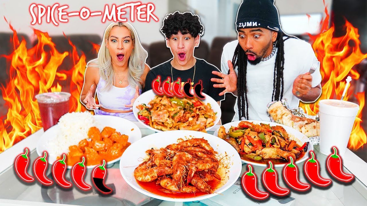 We EAT The WORLDS *HOTTEST* SPICY FOOD MUKBANG!! DESTROYED OUR TASTEBUDS!