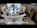 GLAM DINING ROOM TOUR | HOW TO SET UP A GLAM DINING ROOM