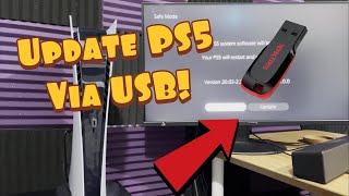 How to Update Your PS5 System Software Using A USB - (Easy Method)