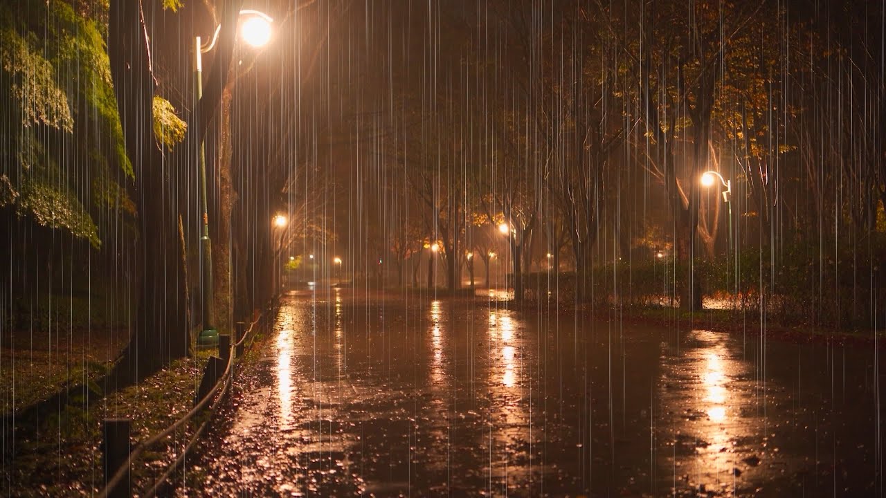 Уютный звук дождя│Расслабляющий│Успокаивающий│Мирный│Звуки дождя для сна