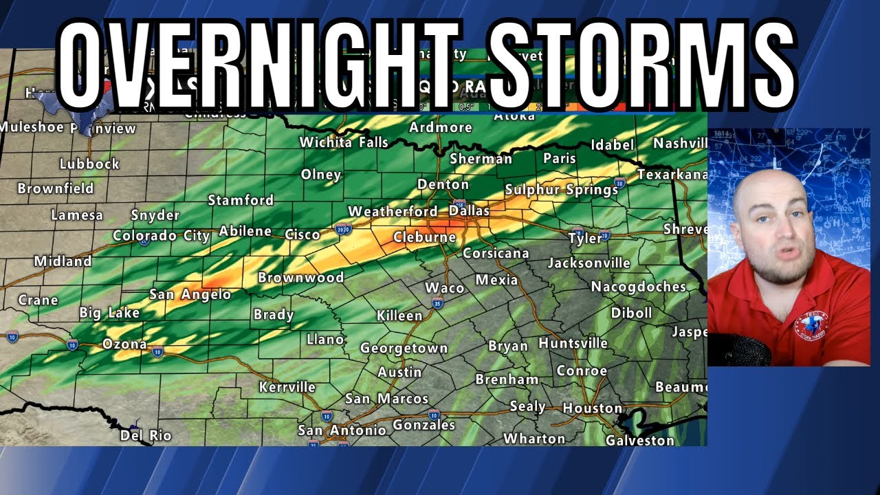 Severe Storms & Flooding Overnight Into Monday | Tornado Risk Monday PM ...