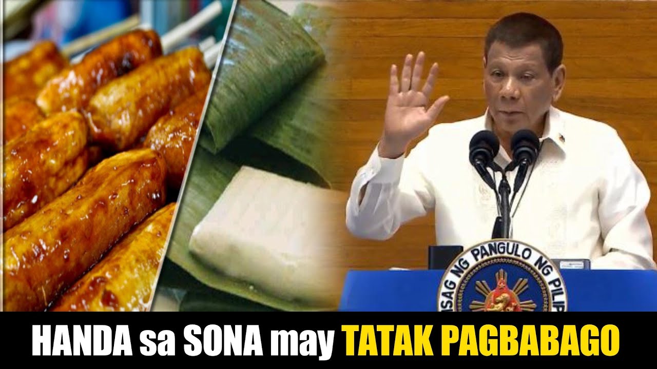 HANDANG PAGKAIN sa SONA may TATAK PAGBABAGO rin! ALAMIN kung ano-ano