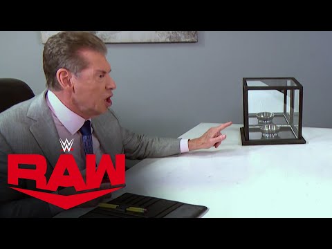 Mr. McMahon fuels the search for missing Cleopatra’s Egg: Raw, Nov. 22, 2021