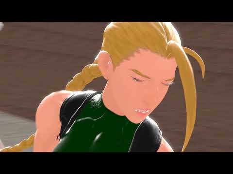 Cammy gets punched (ryona test