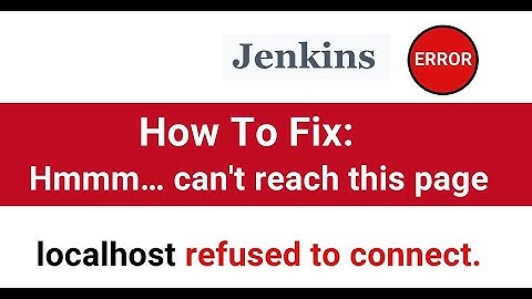 How to start Jenkins server from CMD | Fix localhost refused to connect | Fix Can