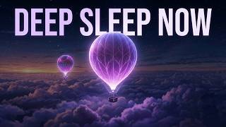 Deep Sleep Pink Noise | Floating Balloon Above Clouds for 10 Hours screenshot 1