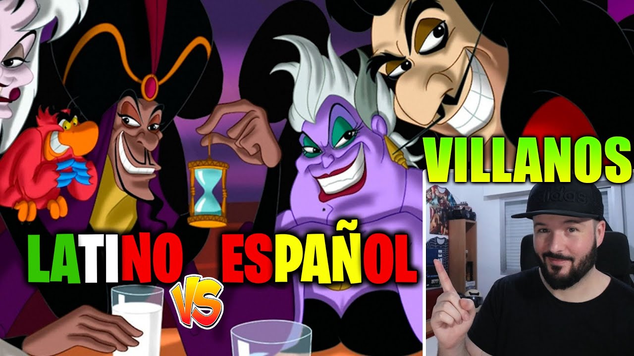 🇪🇸ESPAÑOL REACCIONA a El Retorno de los Villanos 🔥 LATINO VS CASTELLANO 🔥