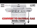 Convert to Natural Gas | NexGrill 5 burner plus 1 side burner model | Step by step installation