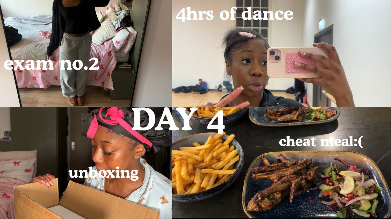 DAY 4 of 21 Hotter very busy day, exams, dance, lunch