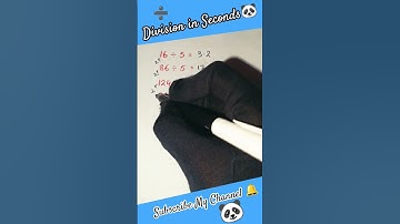 Division Tips and Tricks|Easy Division Tricks For Large and Small Numbers 🔢#division#tricks#ytshorts